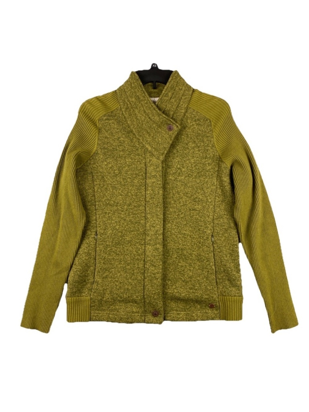 Royal Robbins Women’s Table Jacket Lizard Olive Green Cozy Layer Size L NWT - Picture 3 of 6